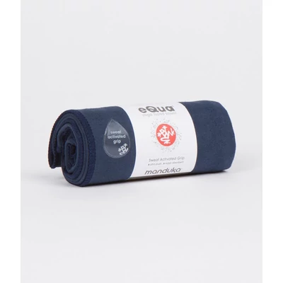 Prosop de Maini yoga fierbinte - Manduka eQua - Midnight - 67cm x 40cm