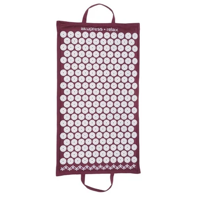 Saltea Yoga Presopunctura Bordeaux - Yogistar -  43x74cm