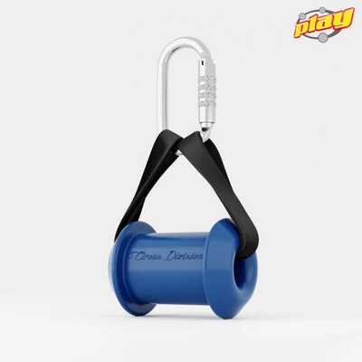 Suport agatator pentru hamac Aerial yoga cu carabina si curea de 40 cm - Playjuggling