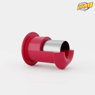 Suport agatator pentru hamac Aerial yoga cu carabina si curea de 40 cm - Playjuggling