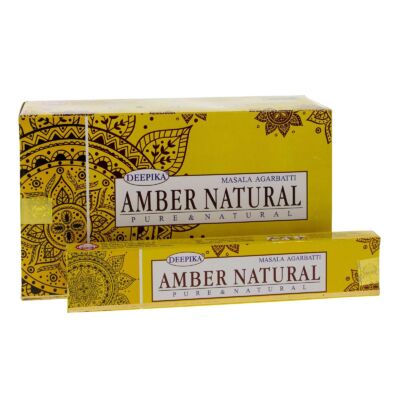 Betisoare parfumate Amber Natural