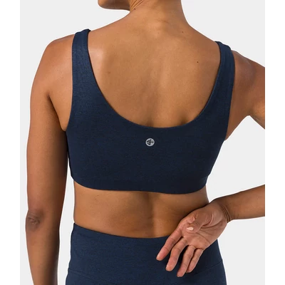 Bustiera Dhara Manduka de Yoga - Midnight Heather