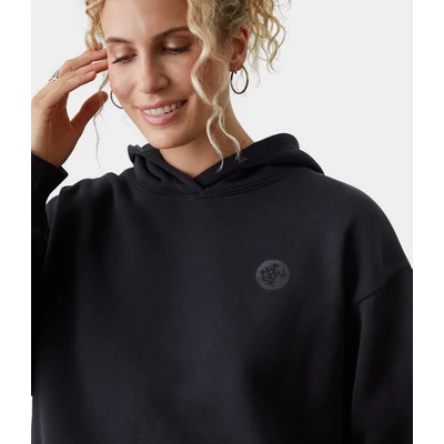 Hanorac Half Moon Manduka de Yoga - Black