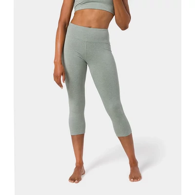 Pantaloni Dhara Capri Yoga Manduka - Avian Heather