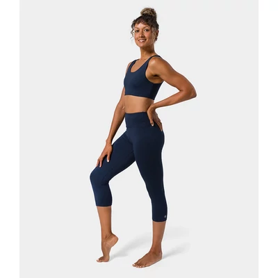 Pantaloni Dhara Capri Yoga Manduka - Midnight Heather
