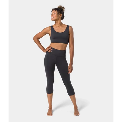 Pantaloni Dhara Capri Yoga Manduka - Phantom