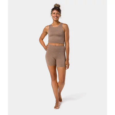 Pantaloni Scurti Dhara Manduka de Yoga - Lions Mane Heather