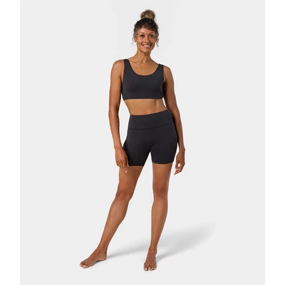 Pantaloni Scurti Dhara Manduka de Yoga - Phantom