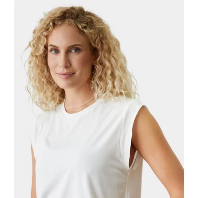Tricou Warrior Manduka de Yoga - White