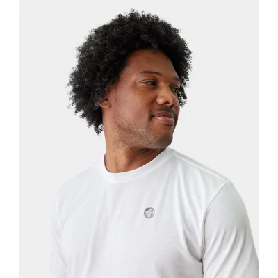 Tricou Vinyasa Manduka de Yoga - White