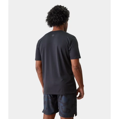 Tricou Vinyasa Manduka de Yoga - Blackout