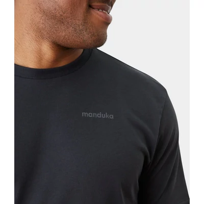Tricou Vinyasa Manduka de Yoga - Blackout