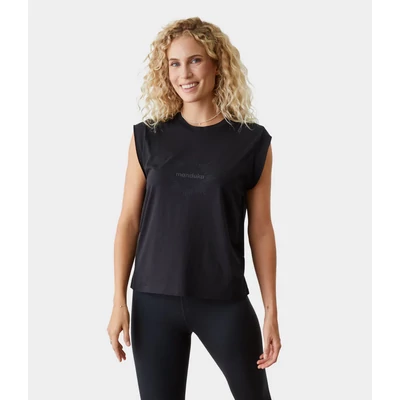 Tricou Warrior Manduka de Yoga - Black