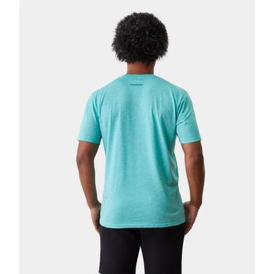 Tricou Vinyasa Manduka de Yoga - New Viridian