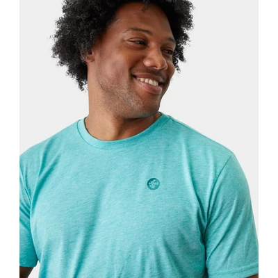 Tricou Vinyasa Manduka de Yoga - New Viridian