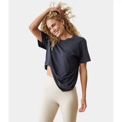 Tricou Vinyasa Manduka de Yoga - Phantom