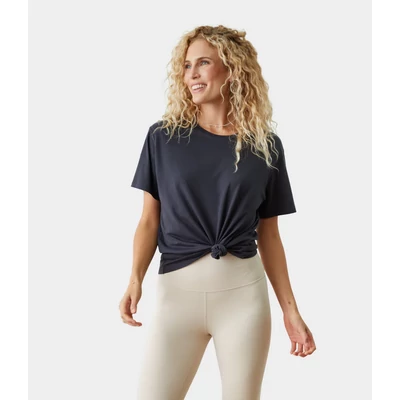 Tricou Vinyasa Manduka de Yoga - Phantom