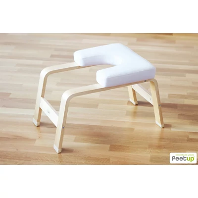 Scaun yoga pentru stat in cap - Yogistar - Alb