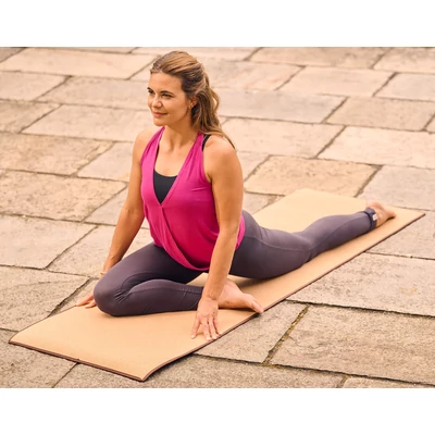 Saltea Yoga - Yogistar - Cork - 185x61x0.4cm