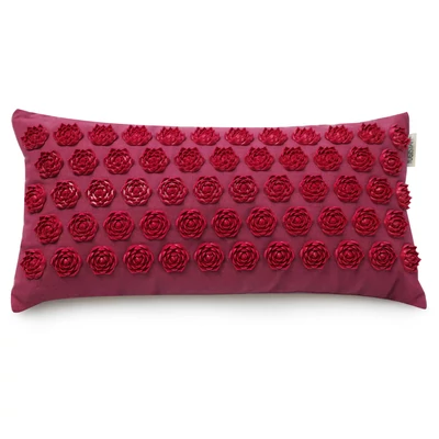 Perna pentru acupresiune - Relax Lotus - Rosu - 43x17cm