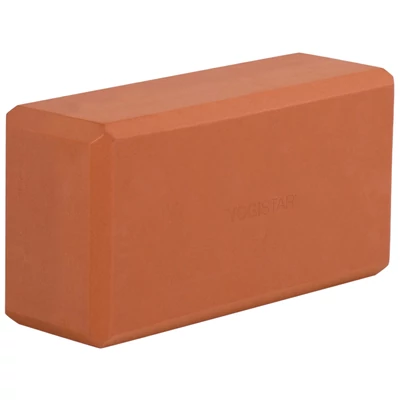 Caramida Yoga Basic Portocalie - Yogistar - 22x11x7.4cm